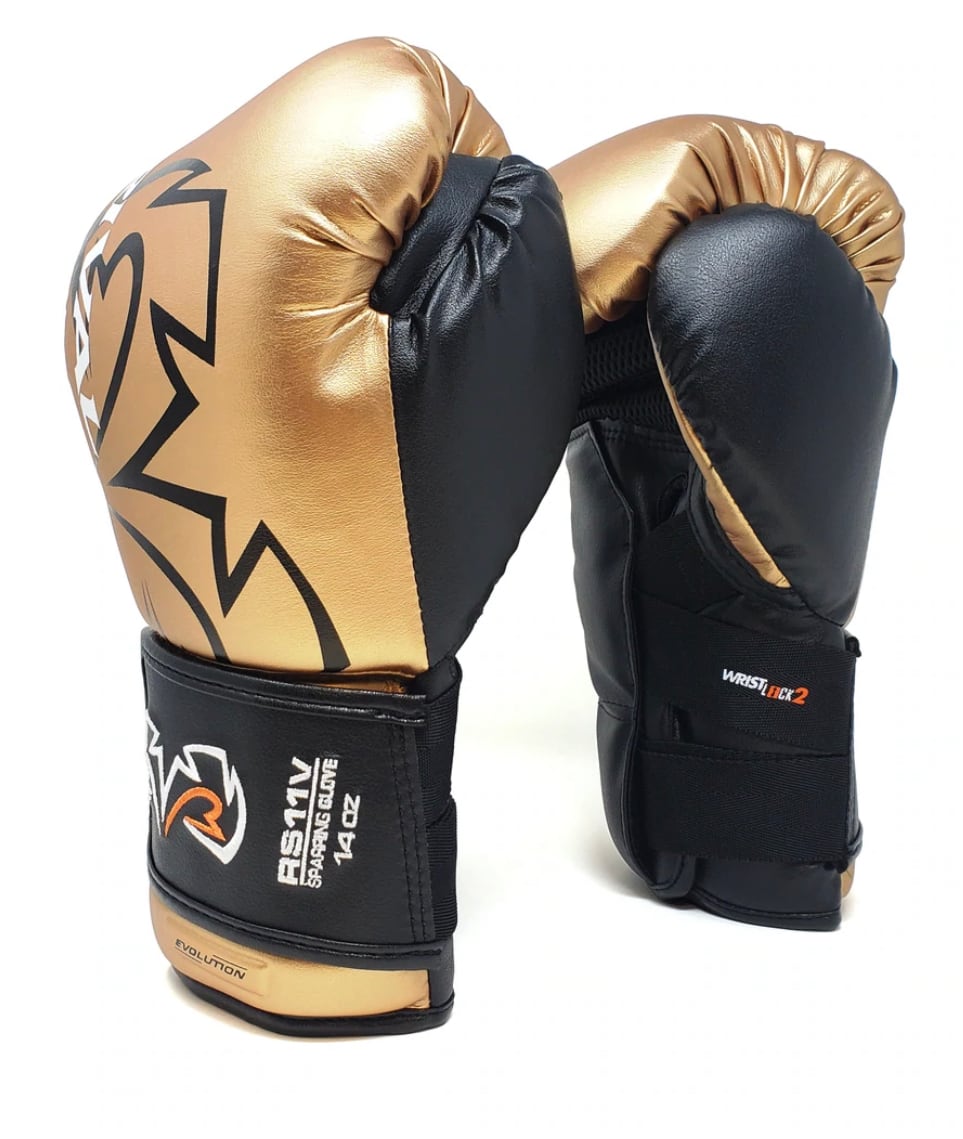 RIVALライバル　RSVエボリューション　ゴールドEVOLUTION SPARRING GLOVES   ボクシング格闘技専門店　 OLDROOKIE powered by BASE
