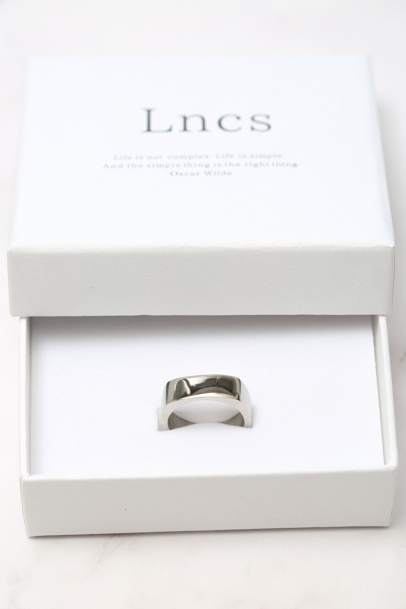 316L Square Ring | Lncs