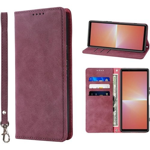 ガラスフィルム付き】 Xperia 5v ケース 手帳型 エクスペリア 5v 