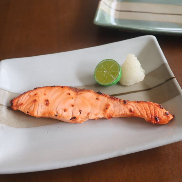 益子焼 健一窯 角皿 Mashiko-yaki Rectangular plate #443