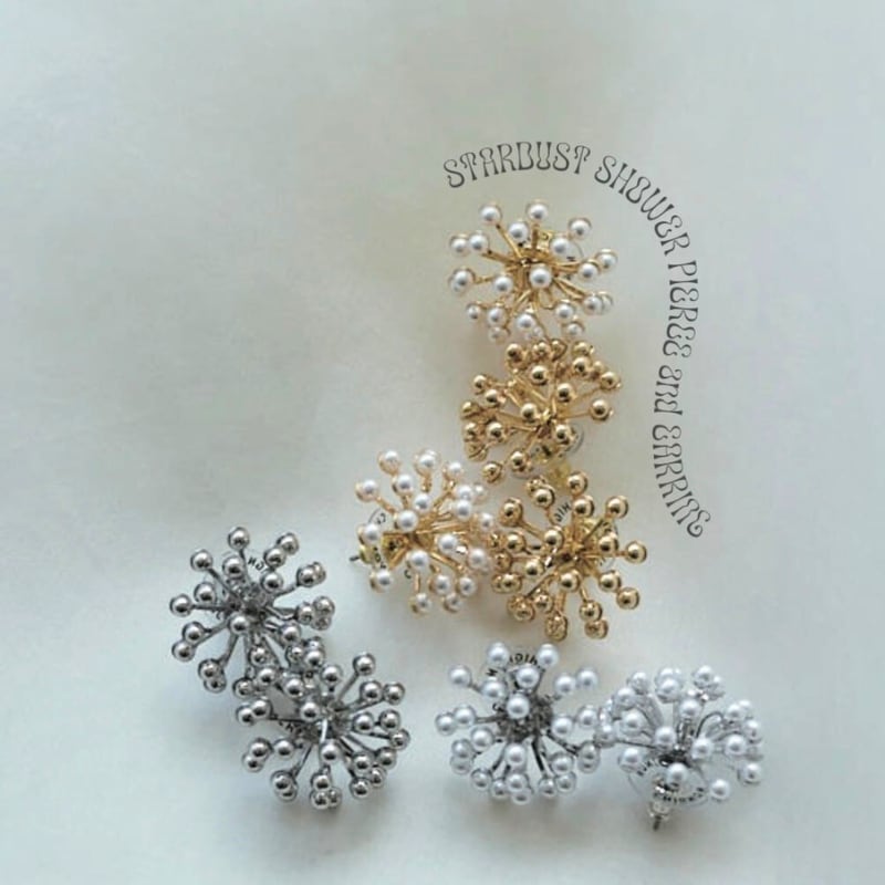 【 CHIGNON 】スターダストシャワーイヤリング