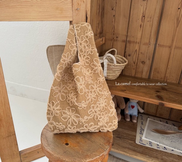 【即納】La.camel spring bag