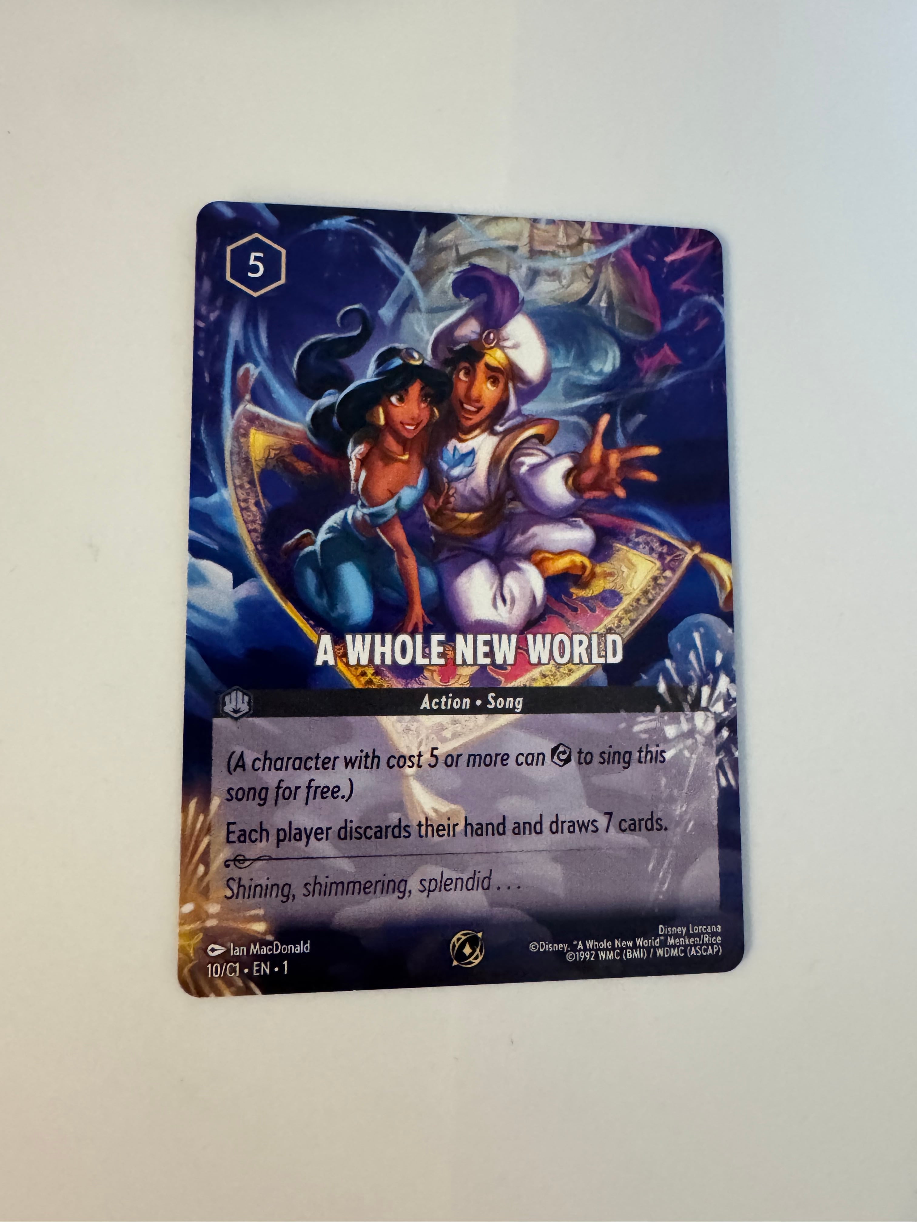 ロルカナ ホールニューワールド A Whole New World 海外プロモ | TCG鮫