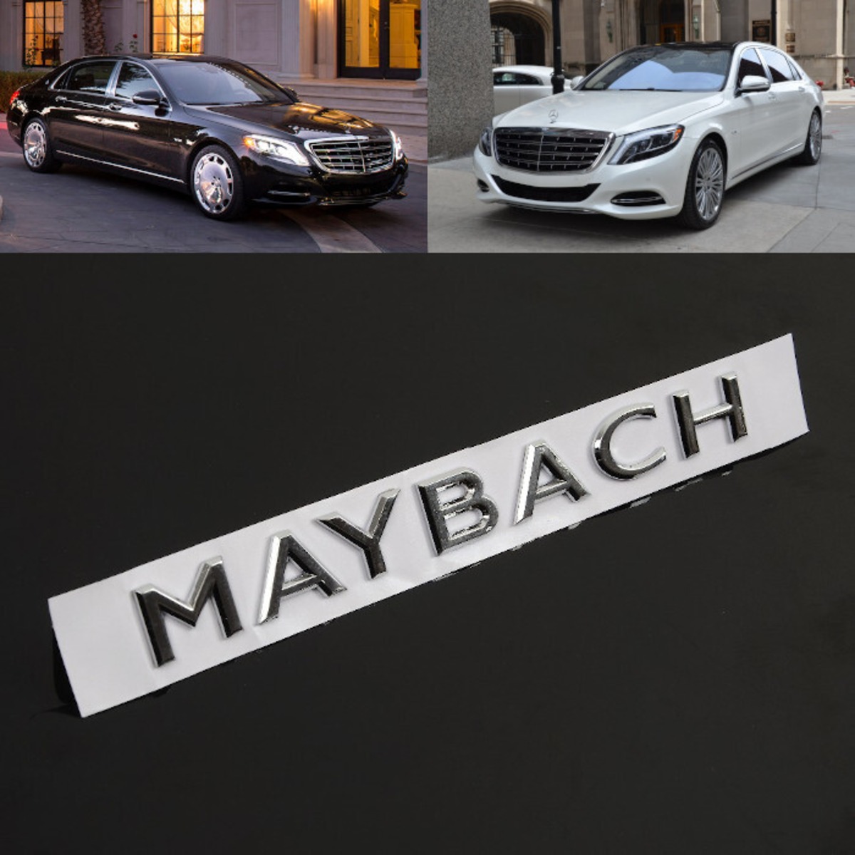 バッジ エンブレム 合金 MAYBACH Mercedes Benz マイバッハ メルセデス 