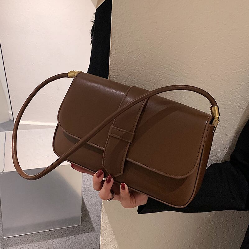 スタンダードオータムウィンターショルダーバッグ レトロ 秋物 冬物 スクウェア Tiancai_Wing_Bag65748789054