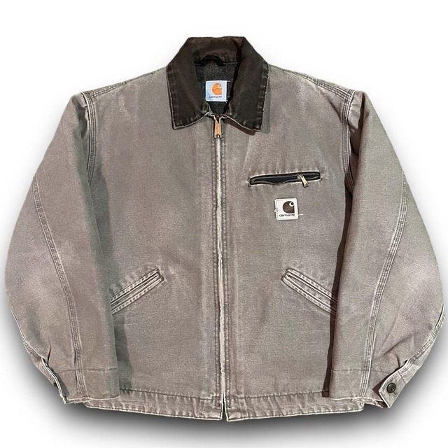 90s Carhartt カーハート　デトロイトジャケット【グレージュ】ダックジャケット