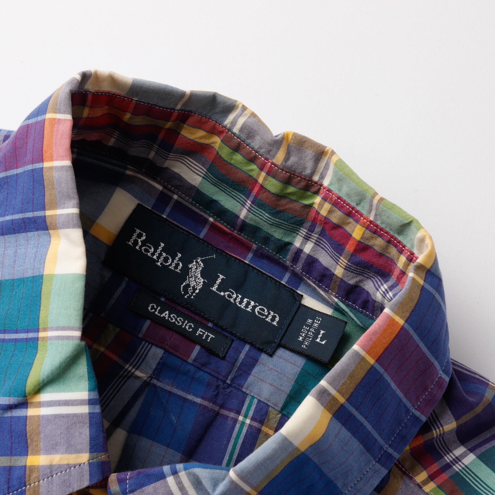 極美品】90s Ralph Lauren special B.D. cotton check shirt mint