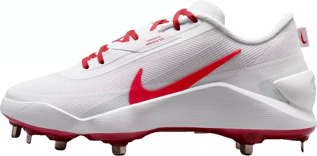 NIKE Trout フォーストラウト ホワイト レッド 野球 ポイントスパイク 日本未発売】 マイク トラウト 選手モデル ナイキ フォース トラウト 9