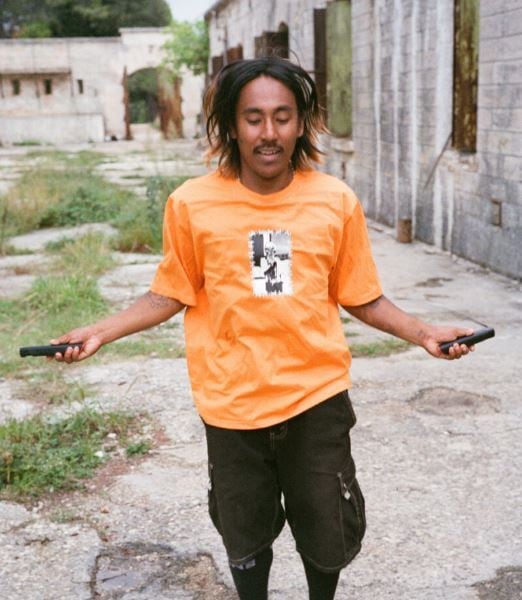 BagLady / SKULL CRUSHER TANGERINE / T-SHIRT | bulldog SKATEBOARD SHOP