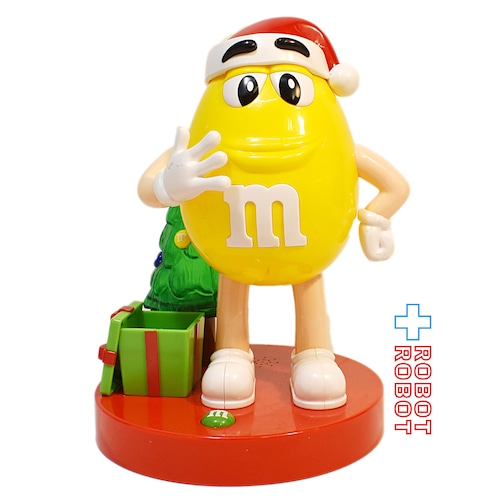 M&M's イエロー クリスマス ディスペンサー ライト＆ミュージック ツリー エムアンドエムズ