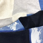 【hoodie15】 Remake Hoodie black × Gray