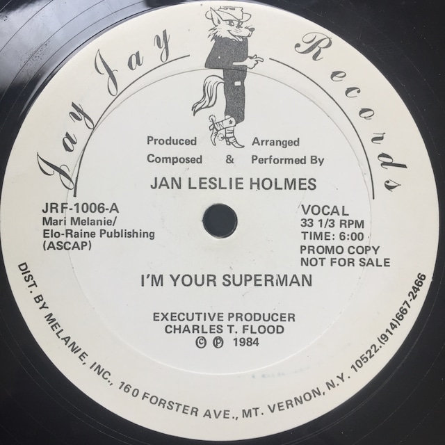 Jan Leslie Holmes ‎– I'm Your Superman