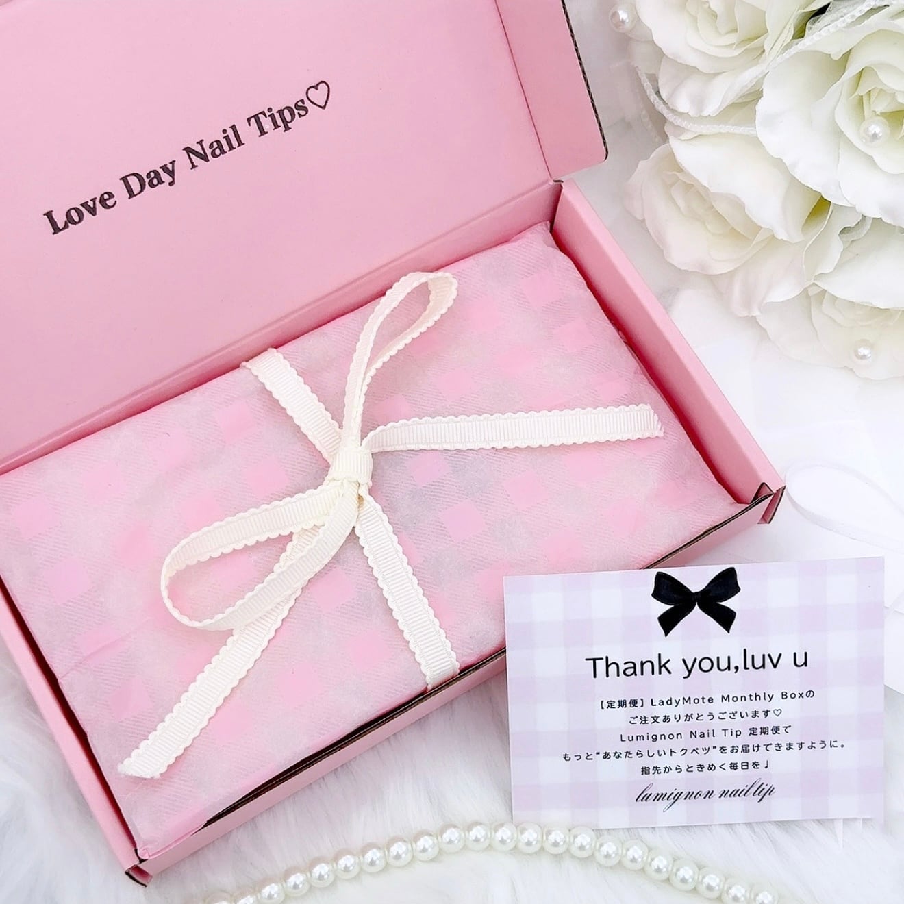 定期便】LadyMote❤︎ Monthly Box | LumignonNailTip