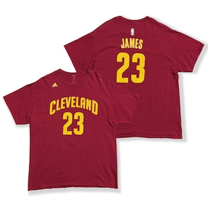 LeBron James 【Cleveland Cavaliers】 Numbering T-shirts. adidas