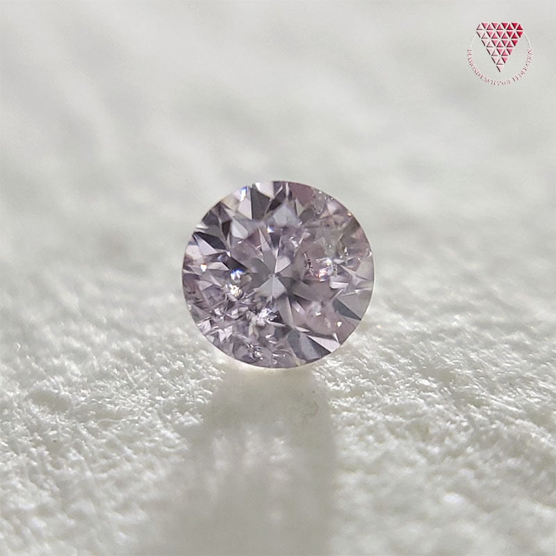 ピンクダイヤモンド ルース 0.307ct FANCY LIGHT PURPLISH PINK I1