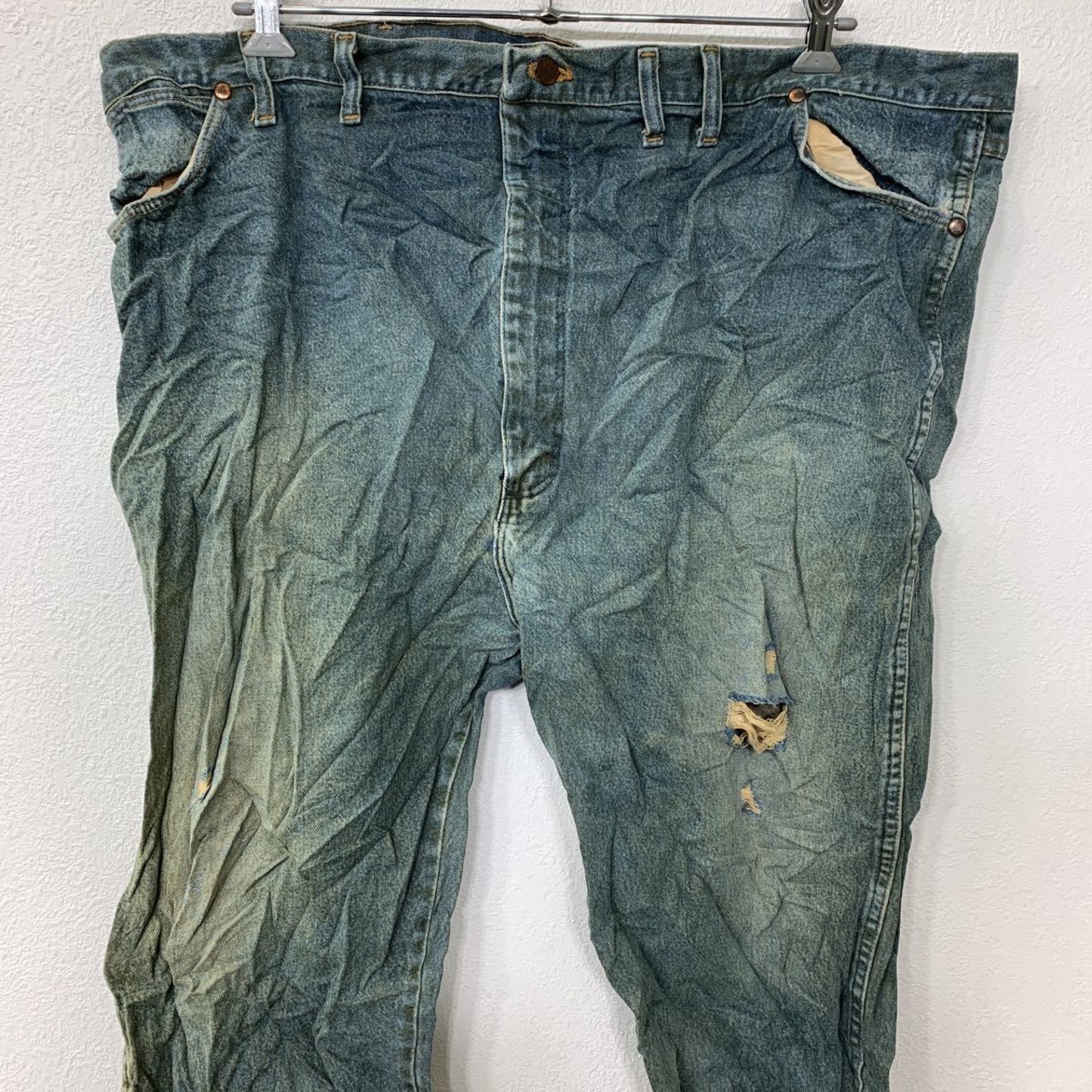 Wrangler デニムパンツ W50 ラングラー ビッグサイズ メキシコ製 