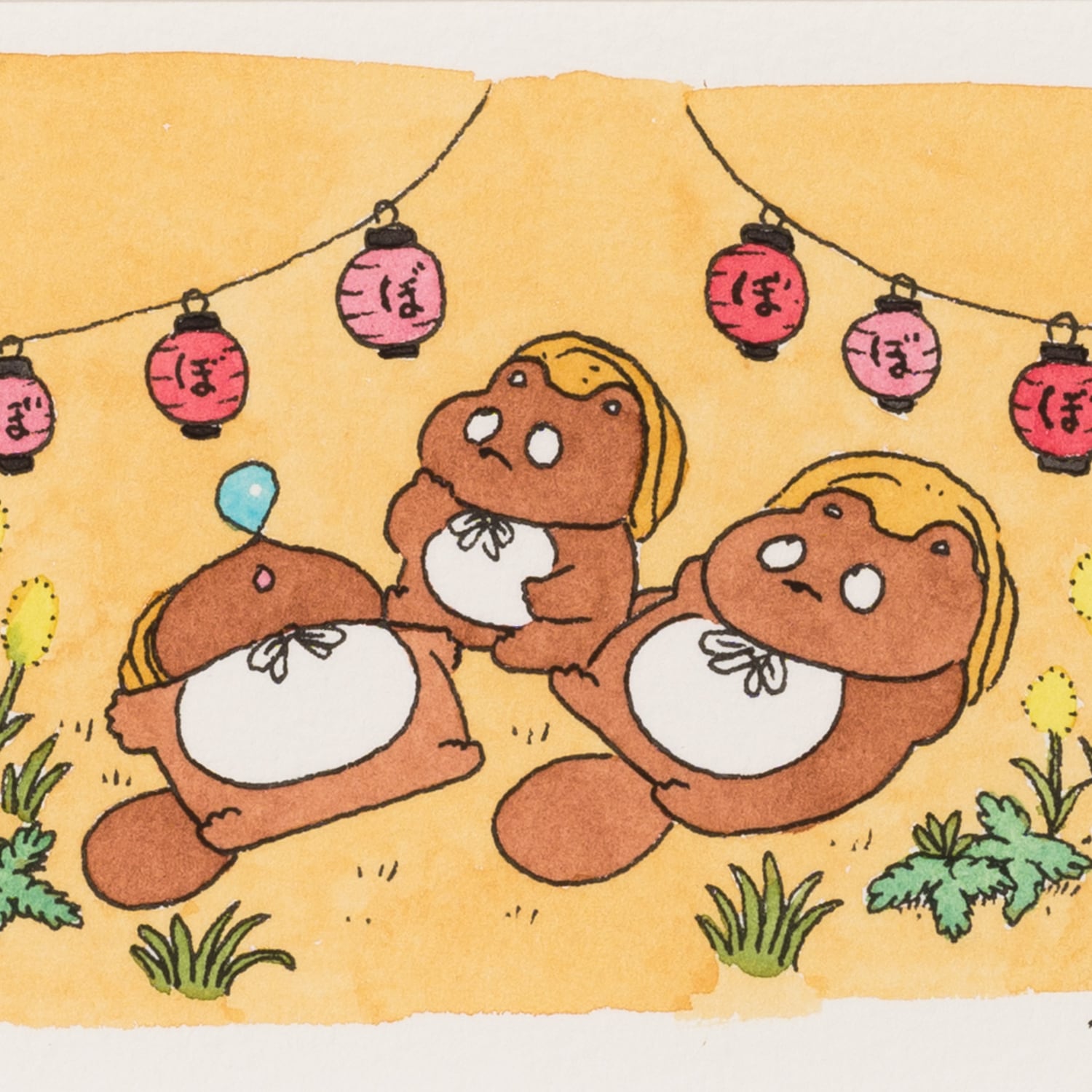 会場売約済】ヒダカナオト 原画13 「2つのお祭り」 | TOKYO PiXEL