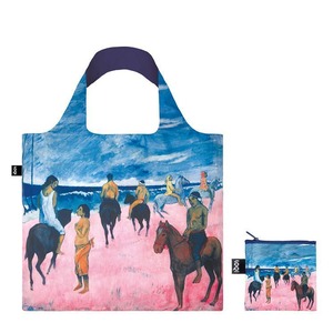LOQI エコバッグ Paul Gauguin  Horseman on the Beach  Tote Bag