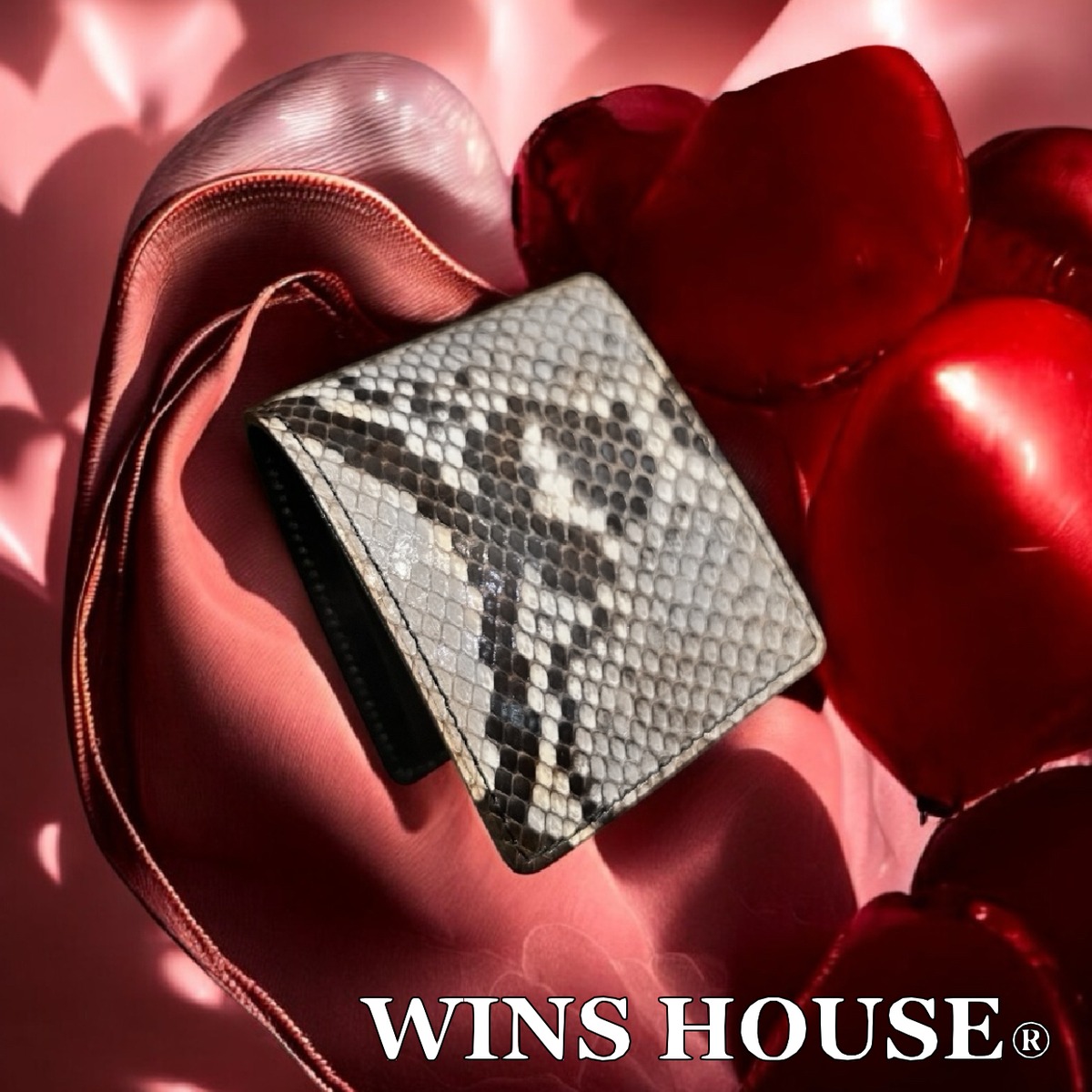 WINS HOUSE®︎【ウインズハウス】 ダイヤモンドパイソン ショート 
