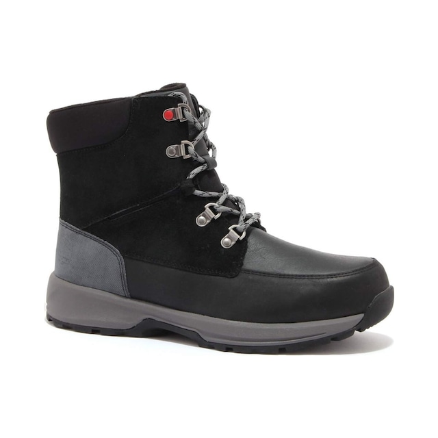 UGG アグ メンズ ブーツ レザー ブラック