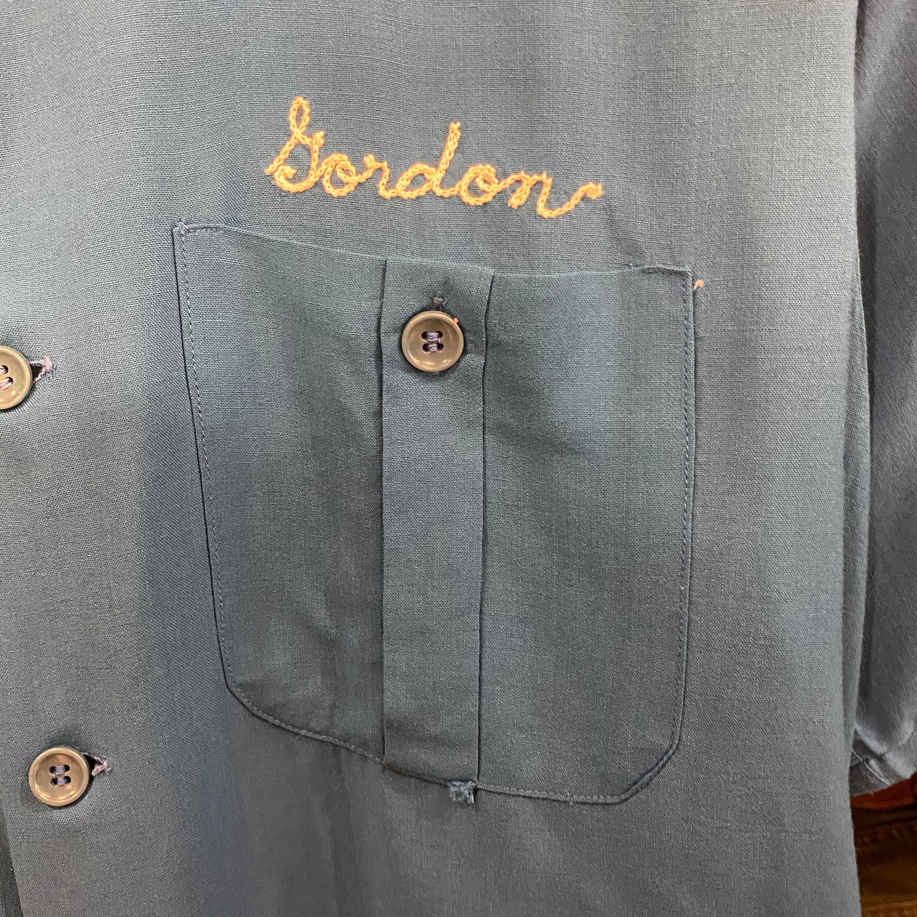 t*読様 Hilton bowlingshirt 50s CAL'S GENERAL STORE | 1950s Hilton Bowling Shirt #hilton #ヒルトン
