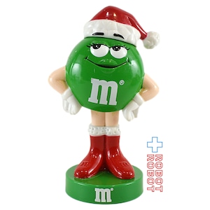 トイサイト M&M's エムアンドエムズ クリスマス ボブルヘッド グリーン ルース