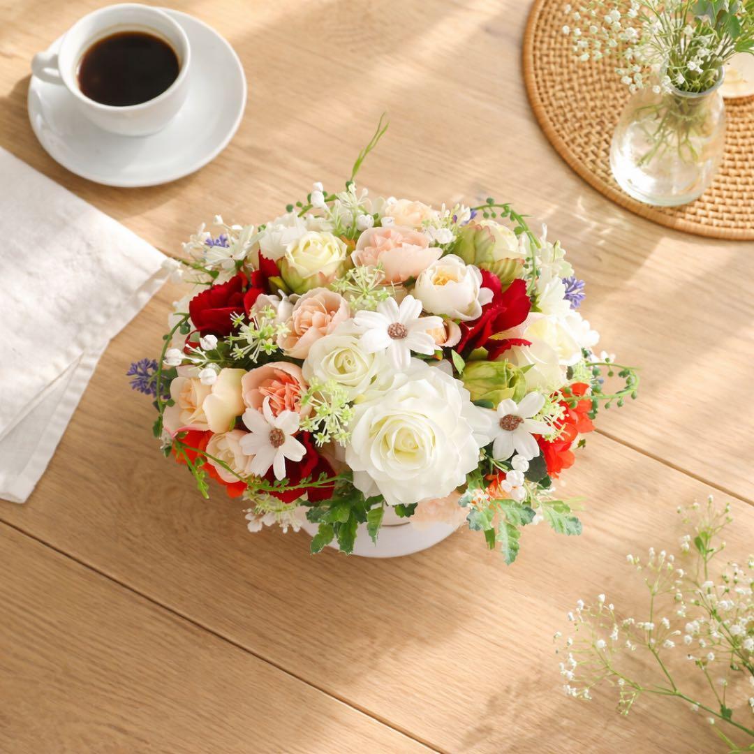 光触媒フラワー「フルール・シュシュ」薔薇のミニ庭園 Sサイズ 母の日