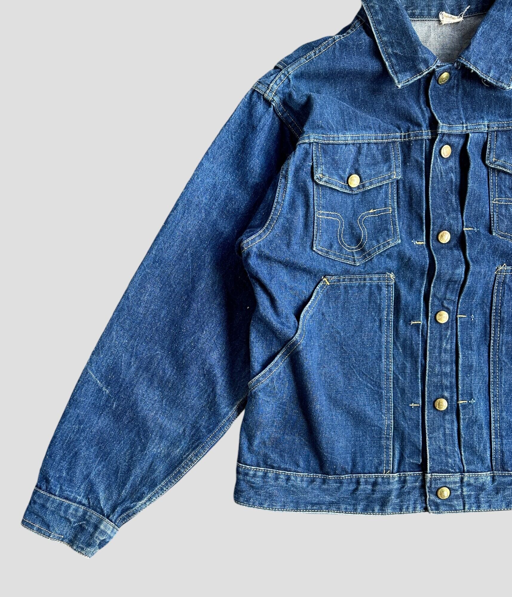 BIG SMITH- Vintage 60s 44 Buckaroo Denim Jacket | BEGGARS BANQUET  