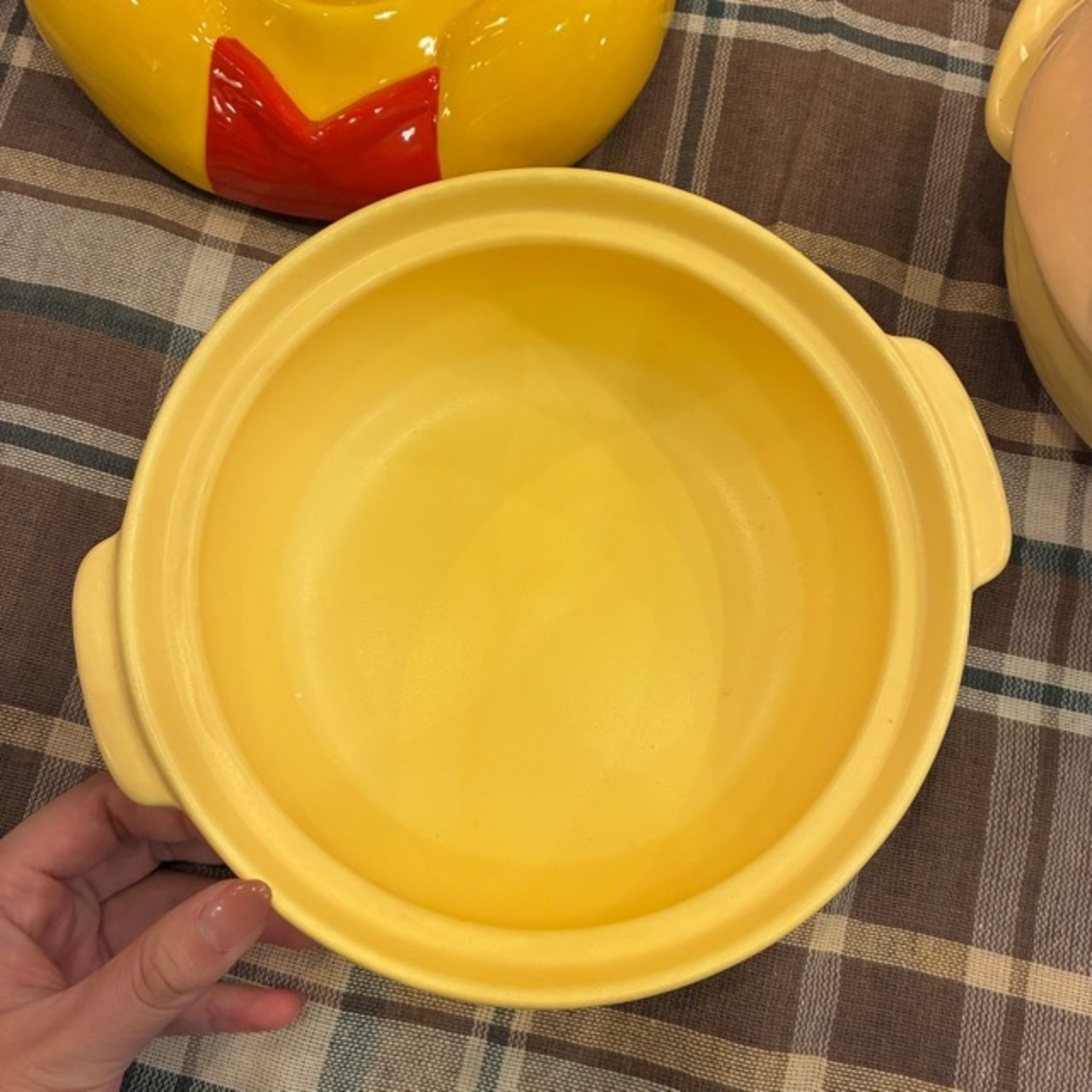 Disney Winnie the Pooh Earthenware Pot / ディズニー くまのプーさん 土鍋 お鍋 調理器具 キッチン雑貨 かわいい キャラクター