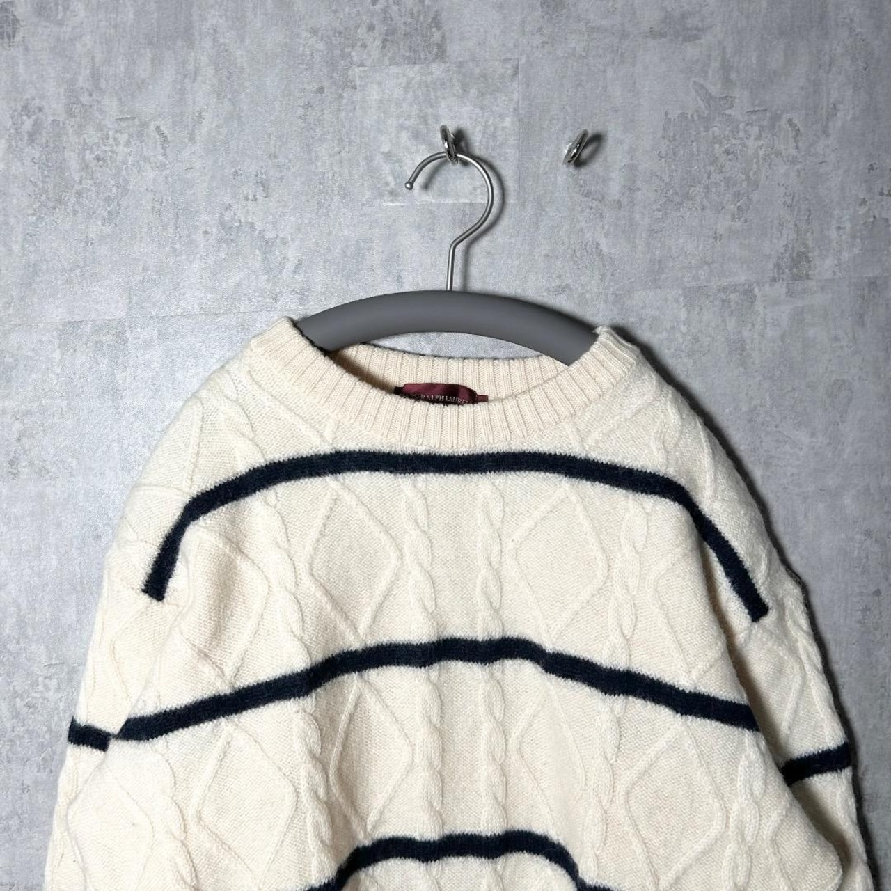 【至極】チャップスラルフローレン ボーダー ニット 70s 赤タグ 一点物 希少