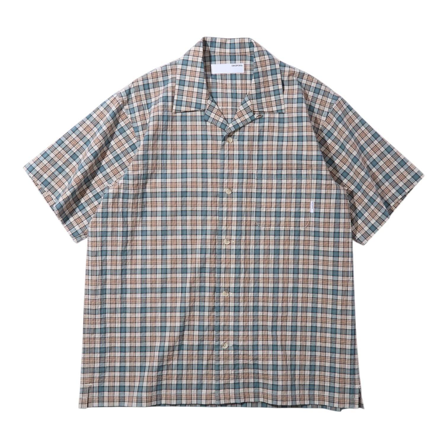 【Diaspora Skateboards】Seersucker Montara Shirt (PLAID)〈国内送料無料〉