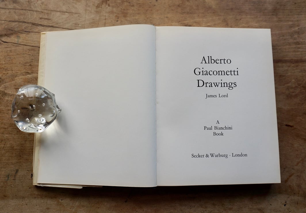 The Berlage Survey ベルラーヘインスティチュート 洋書 希少 絶版洋古書・稀少本】 アルベルト・ジャコメッティ ドローイング