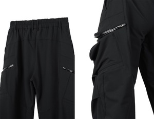 INCONSTANT P45　3Dマルチポケット カーブシルエット テックトラウザー