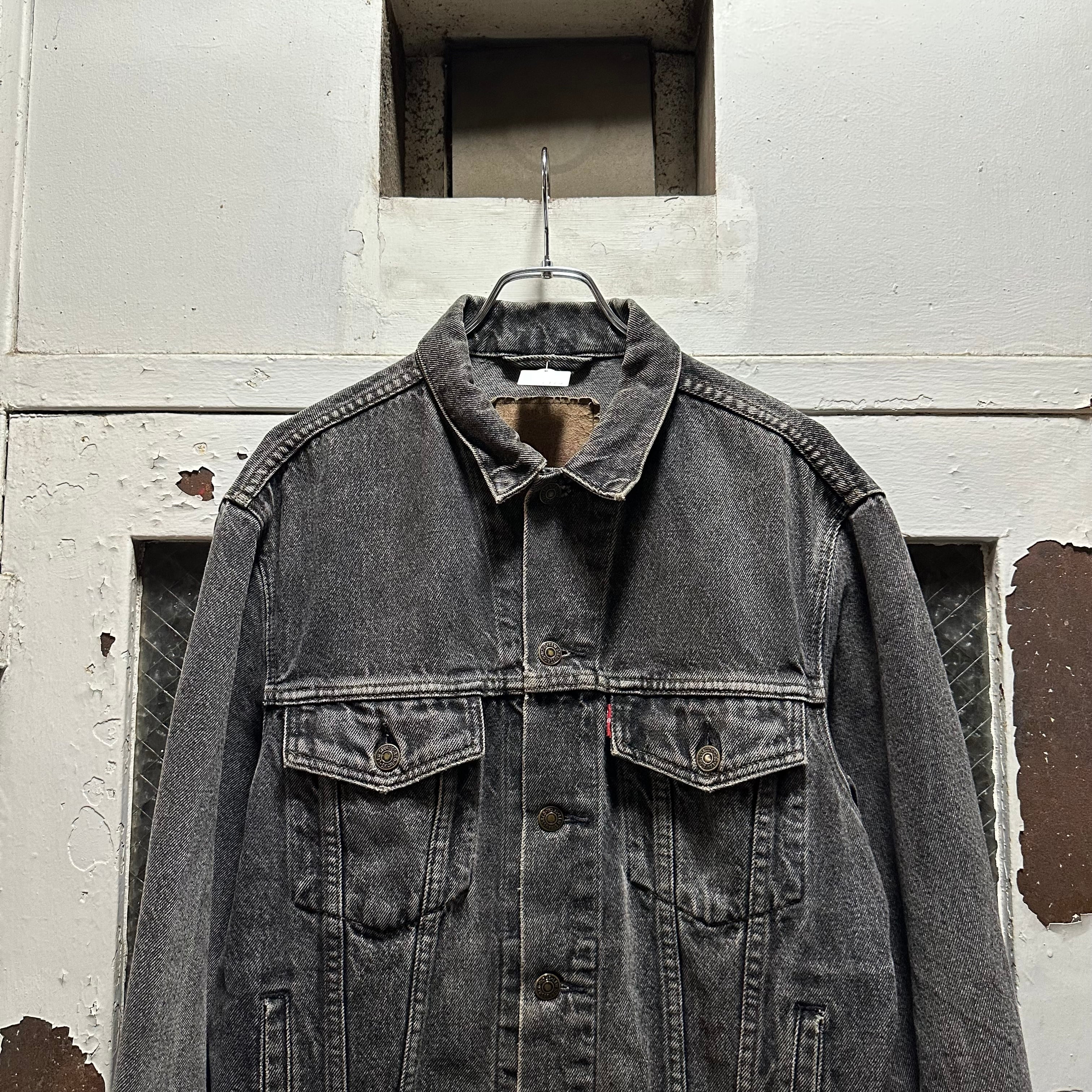 先染め】90's Levi's 70503 02 Black Denim Jacket | 下北沢SPiKe＆SPiCe