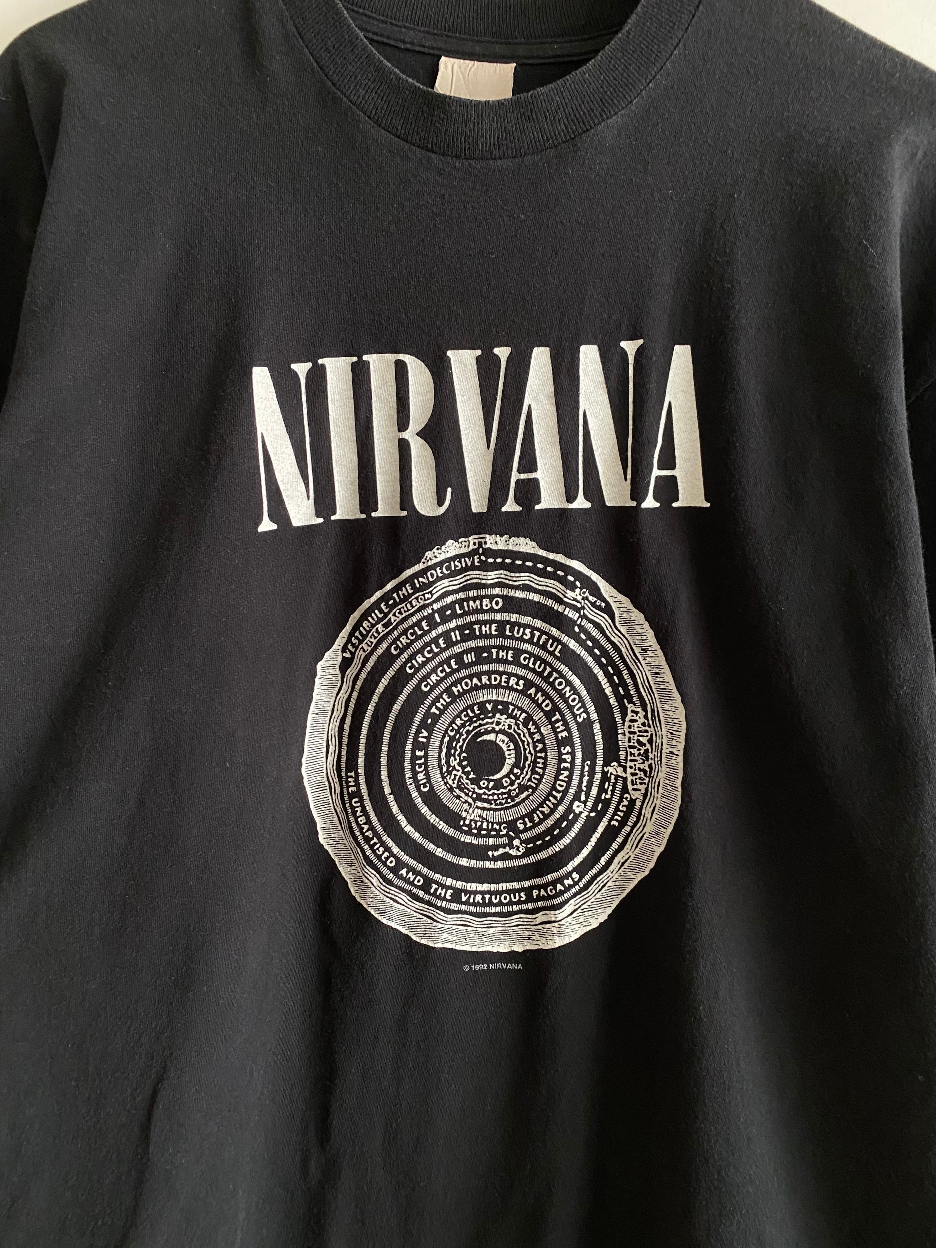 90s NIRVANA VESTIBULE PRINT TEE＊ | JUNK SHOP
