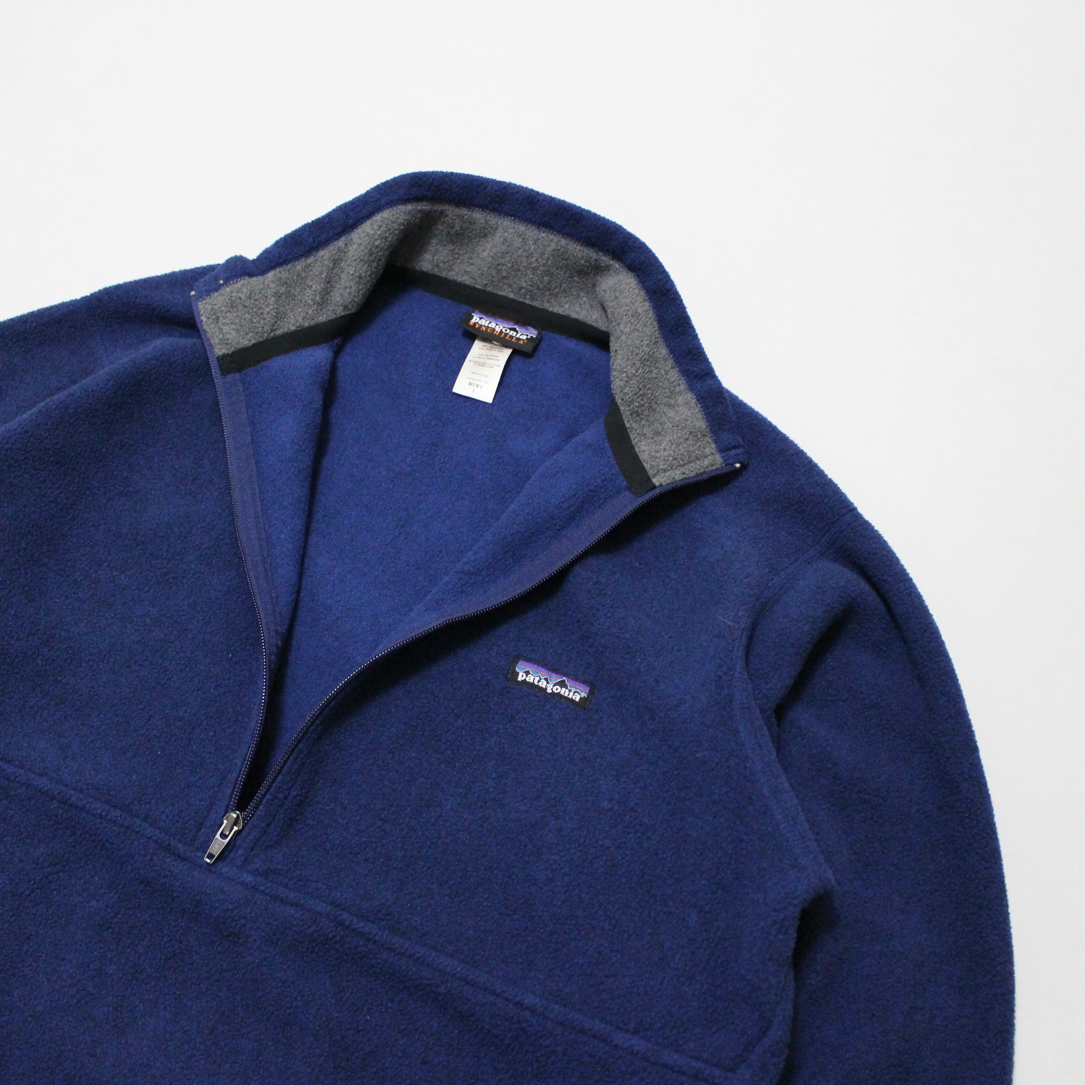 00s USA製 Patagonia SYNCHILLA シンチラフリース ハーフジップ 00s USA製 Patagonia SYNCHILLA シンチラフリース ハーフジップ