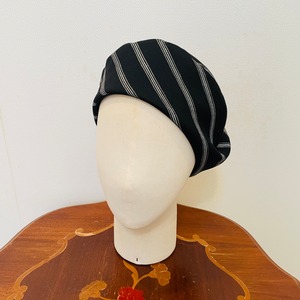 478 2P beret 926 ブラックシルバー