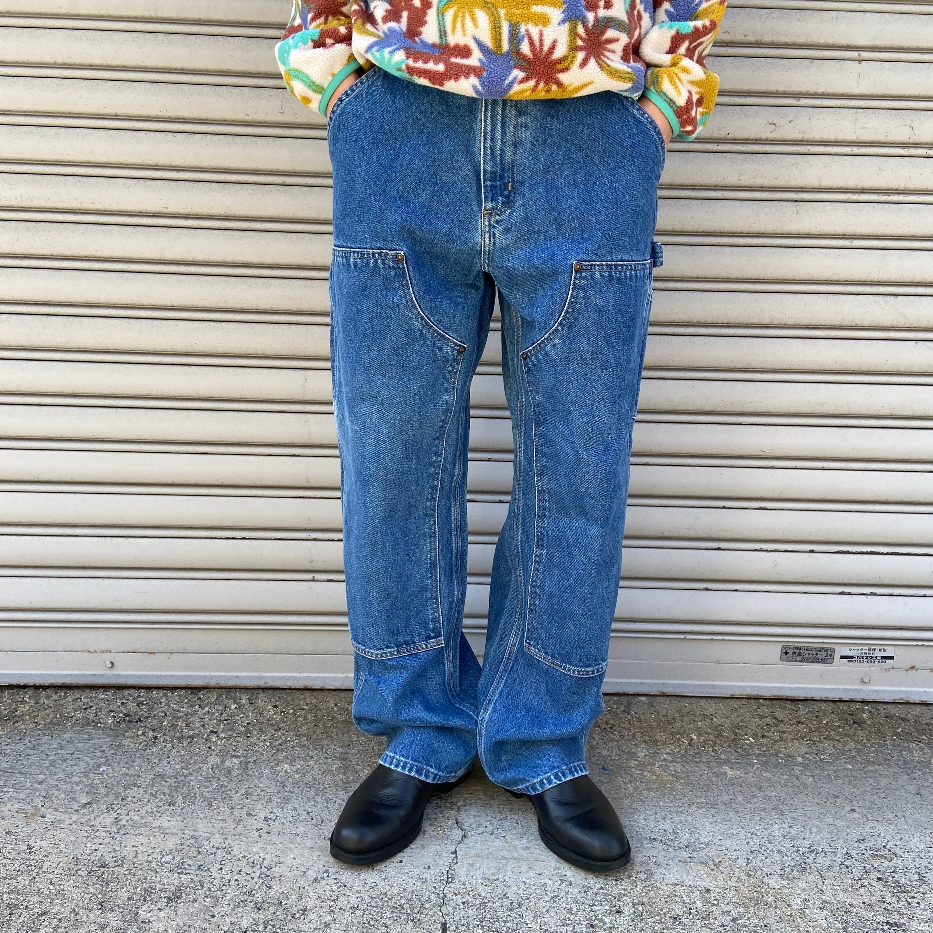 00s carhartt カーハート ダブルニーデニムペインターパンツ ワーク