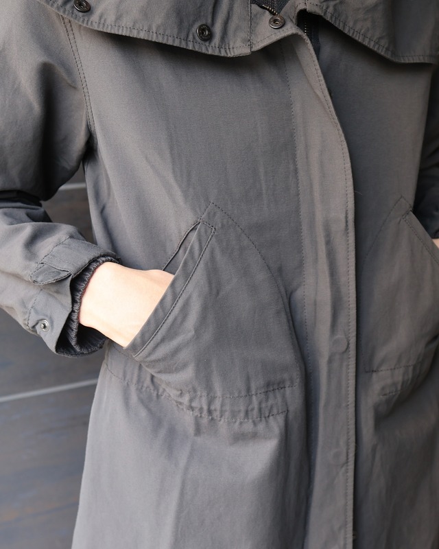 Fly front double zip jacket