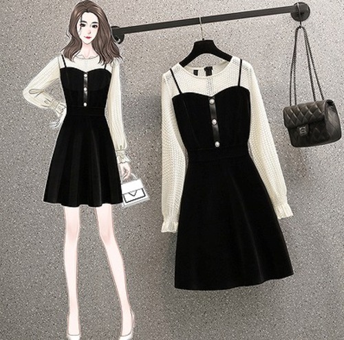 【大きいサイズL-4XL】【春夏新作】ファッションワンピースsbotv-835817