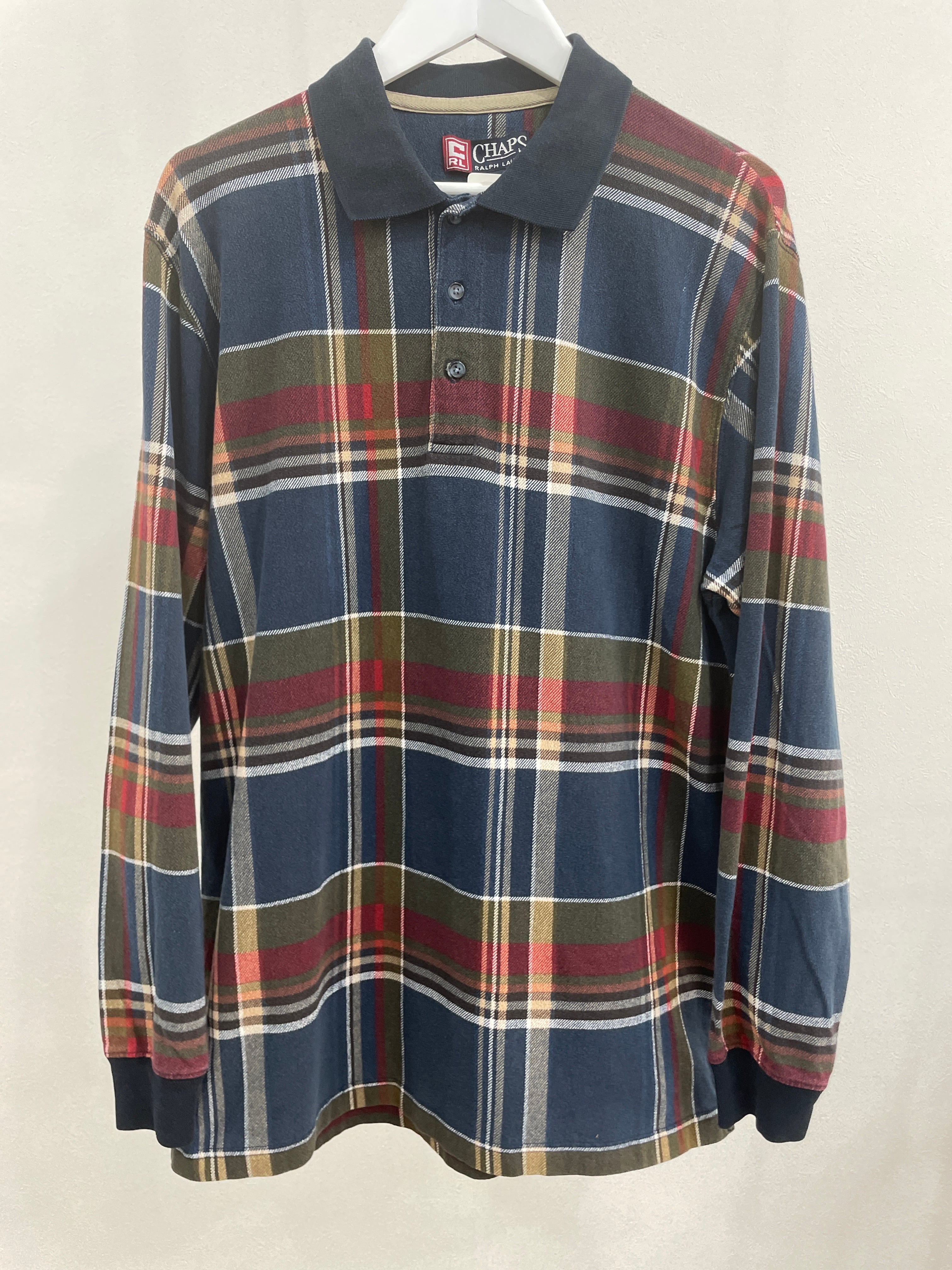 CHAPS RALPH LAUREN long sleeve polo shirt