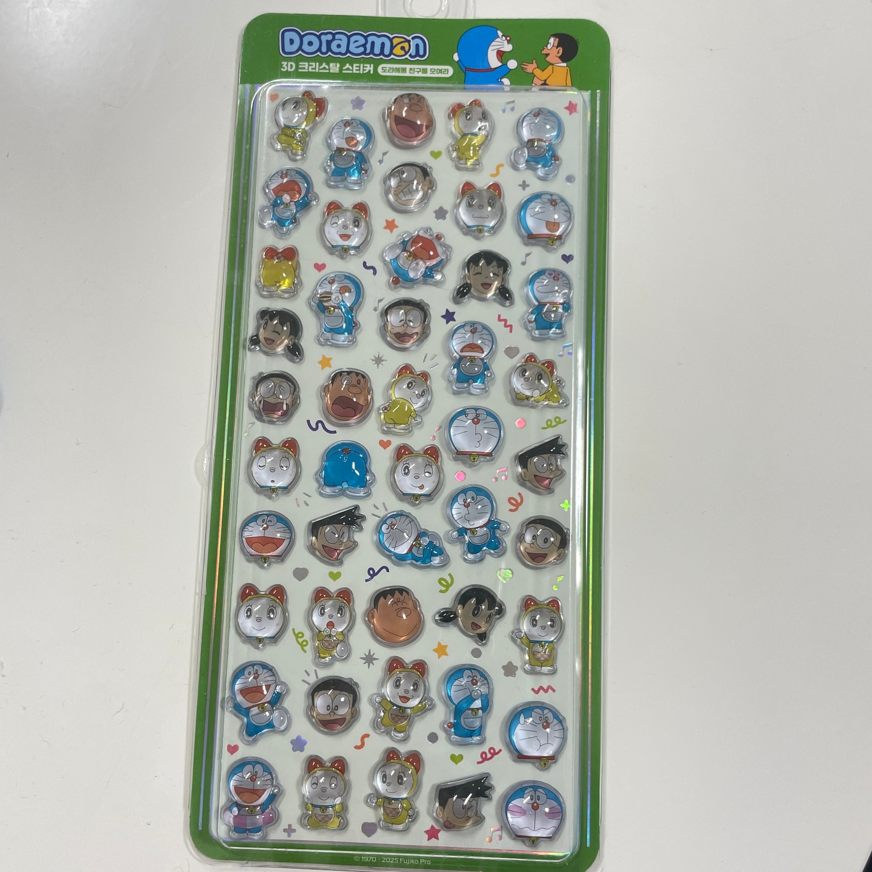 韓国限定】クレヨンしんちゃん ボンボンドロップシール風 3D ぷっくり