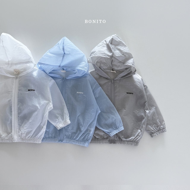 *即納* BONITO ウィンディクーリングフードジップアップ