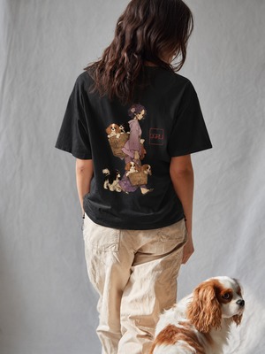 Cavalier Basket Kimono Tee