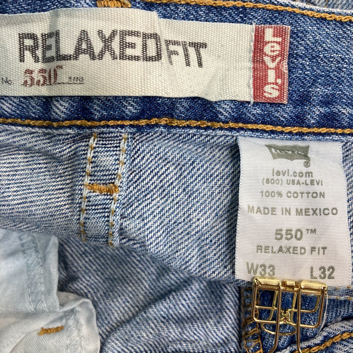 し*る様 3着セット Levi's デニムパンツ 501 XX 550 W36