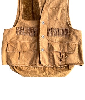 Vintage 80s M Hunting vest -Caliber-