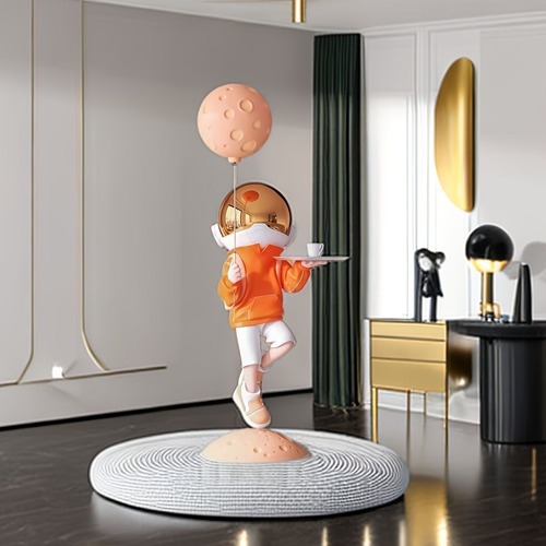 宇宙飛行士フロアランプ  宇宙飛行士の装飾 リビングルーム 玄関 テレビキャビネット 大型ホームルームオフィス装飾 母の日 父の日 子供プレゼント 誕生日 ギフト