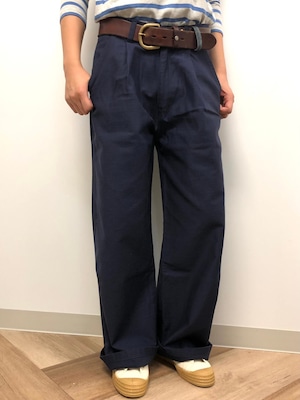 【ONEWASH】ワイドタックパンツ