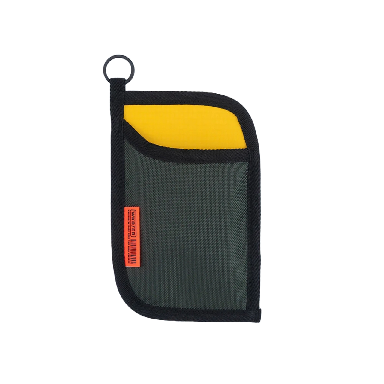 [WEEKEND(ER)]SMARTPHONE SACK-GREEN (グリーン×イエロー)-/スマホケース/スマホサック/アウトドア