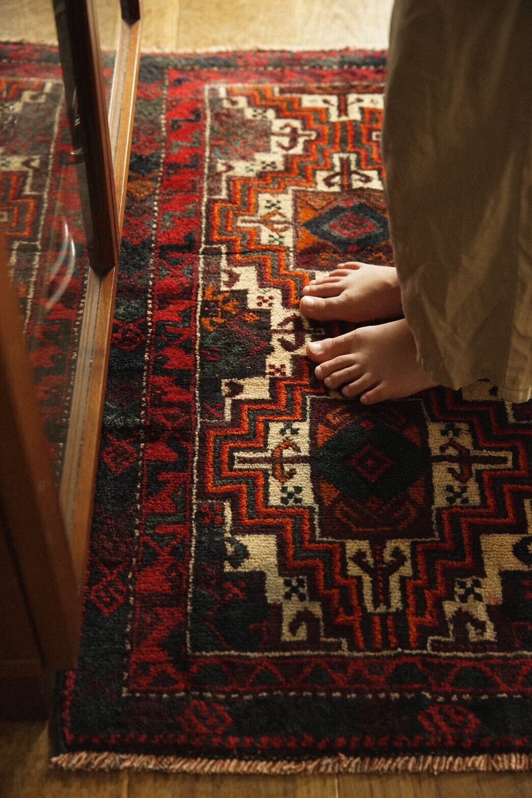 1126-Vintage Baluch rug